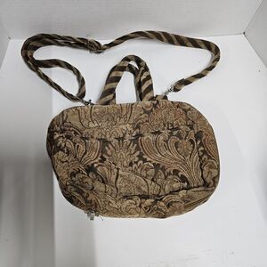 Lds Scripture Case Tan Paisley 6"x10"‎